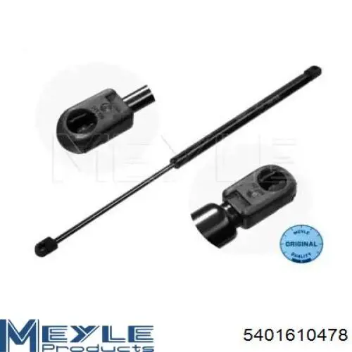 Amortecedor de tampa de porta-malas (de 3ª/5ª porta traseira) GS0343 Magneti Marelli