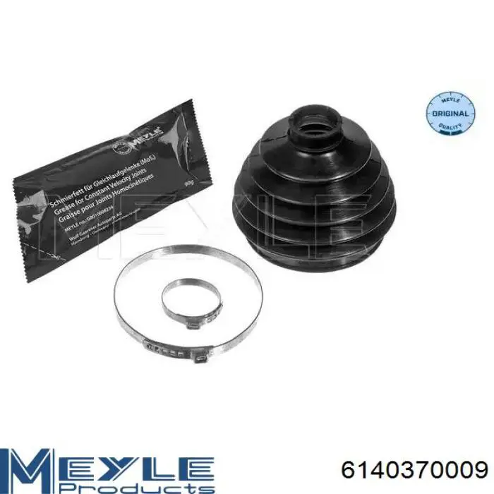 Bota de proteção externa de junta homocinética do semieixo dianteiro Meyle 6140370009 preço, a partir de 14,78 USD