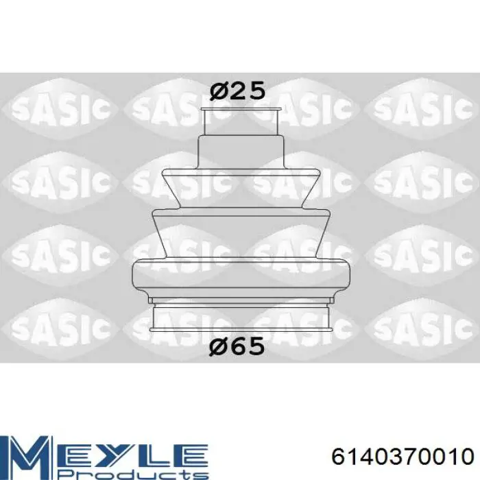 Compre 6140370010 Meyle Bota de proteção interna de junta homocinética do semieixo dianteiro