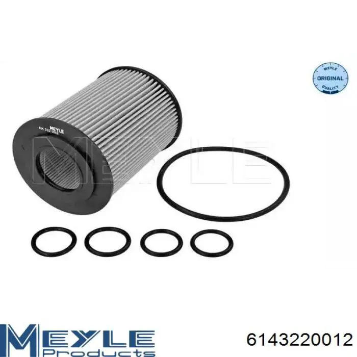 Filtro de óleo Meyle 6143220012 preço, a partir de 8,11 USD