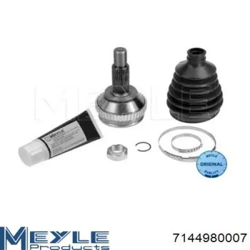 Junta homocinética externa dianteira Meyle 7144980007 preço, a partir de 36,91 USD