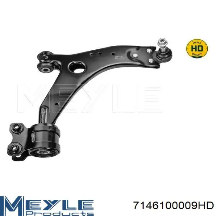 Compre 7146100009HD Meyle Bloco silencioso dianteiro do braço oscilante inferior