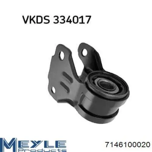 Compre 7146100020 Meyle Bloco silencioso dianteiro do braço oscilante inferior