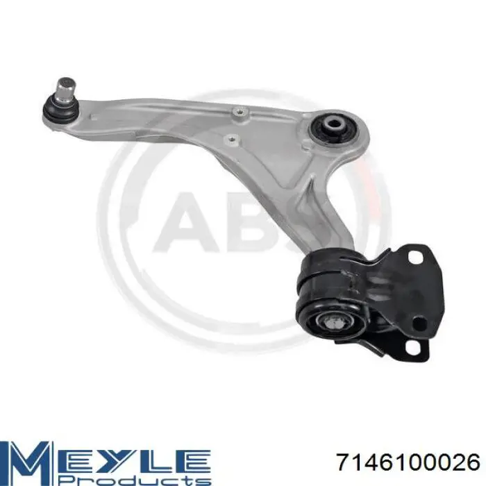 Bloco silencioso dianteiro do braço oscilante inferior Meyle 7146100026 preço, a partir de 19,10 USD