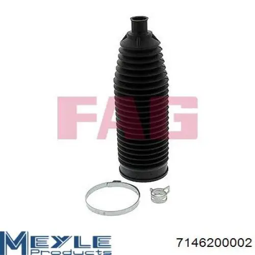 Compre 11198 Metalcaucho Bota de proteção do mecanismo de direção (de cremalheira)