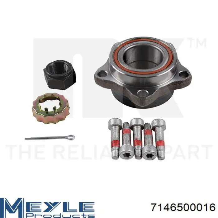 Rolamento de cubo dianteiro Meyle 7146500016 preço, a partir de 67,98 USD