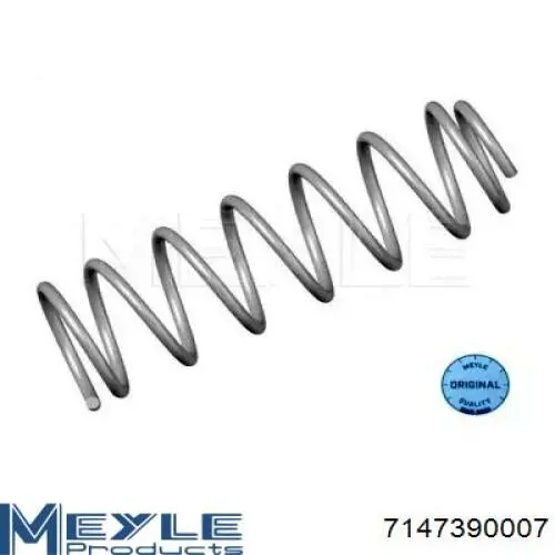 Mola traseira 7147390007 Meyle