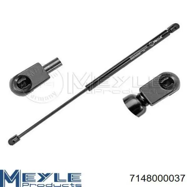 7148000037 Meyle Sensor de temperatura dos gases de escape (GE), até o catalisador