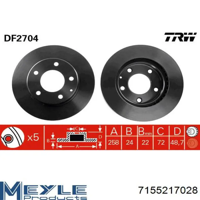 Compre PB2076 Starline Disco do freio dianteiro