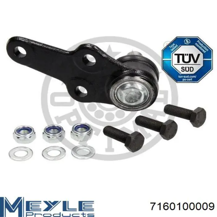 Compre 7160100009 Meyle Suporte de esfera inferior