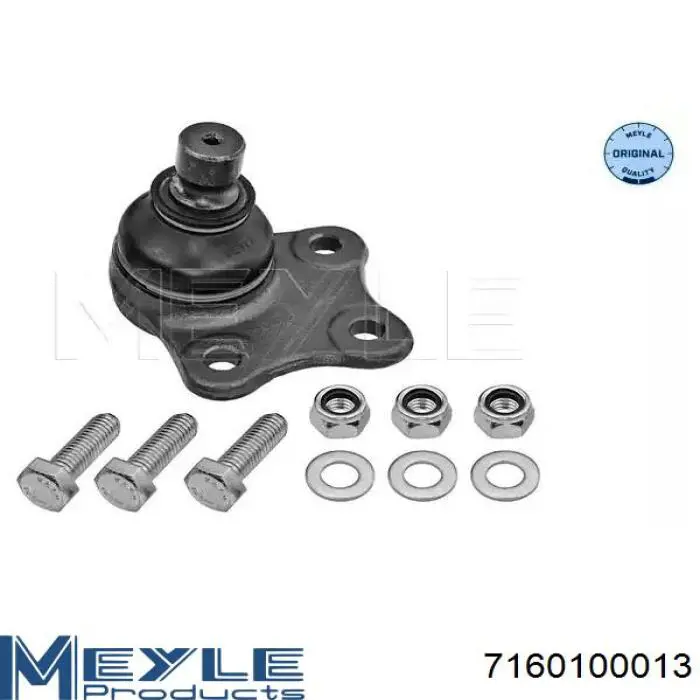 Suporte de esfera inferior Meyle 7160100013 preço, a partir de 15,92 USD