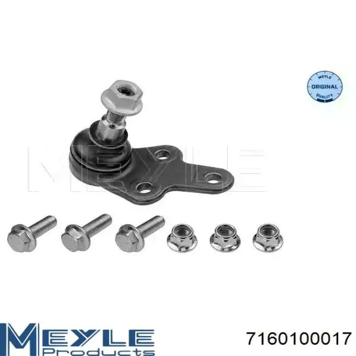 Suporte de esfera inferior Meyle 7160100017 preço, a partir de 18,12 USD