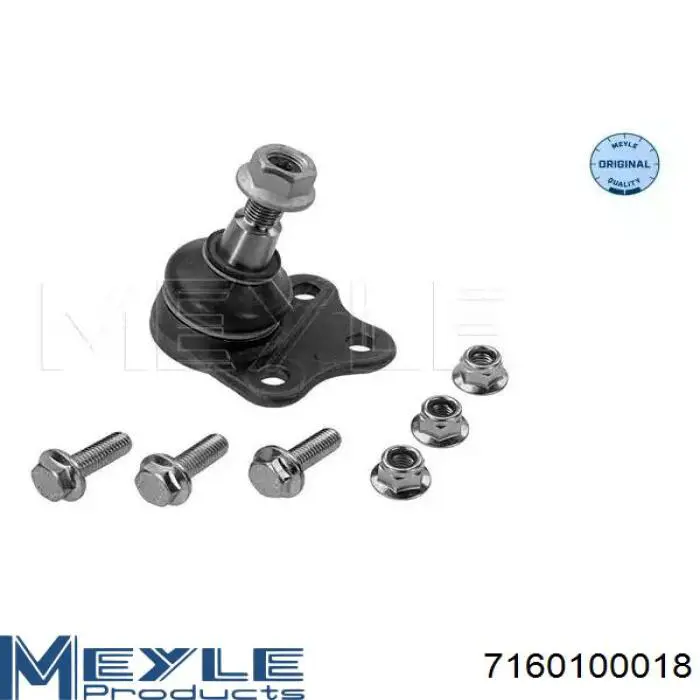 Suporte de esfera inferior Meyle 7160100018 preço, a partir de 22,37 USD