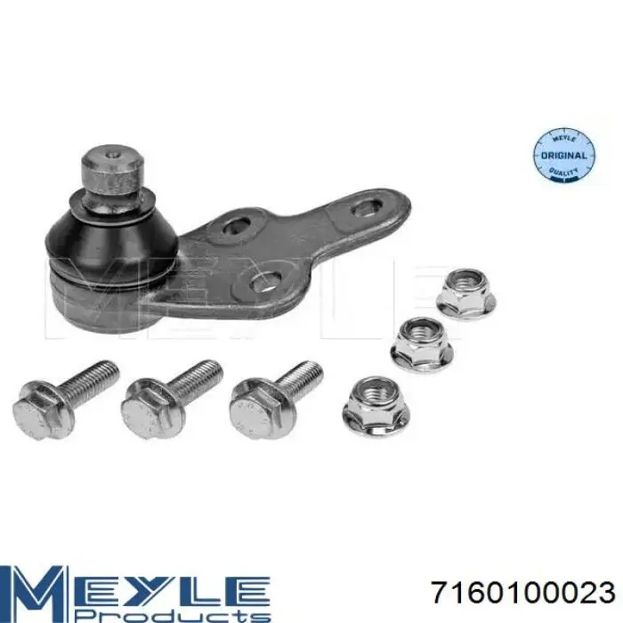 Suporte de esfera inferior esquerdo Meyle 7160100023 preço, a partir de 31,64 USD