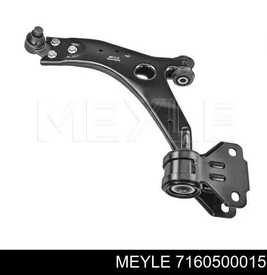 7160500015 Meyle Braço oscilante inferior esquerdo de suspensão dianteira