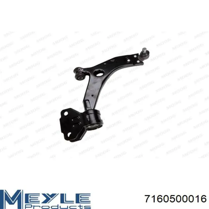 Compre 7160500016 Meyle Braço oscilante inferior direito de suspensão dianteira