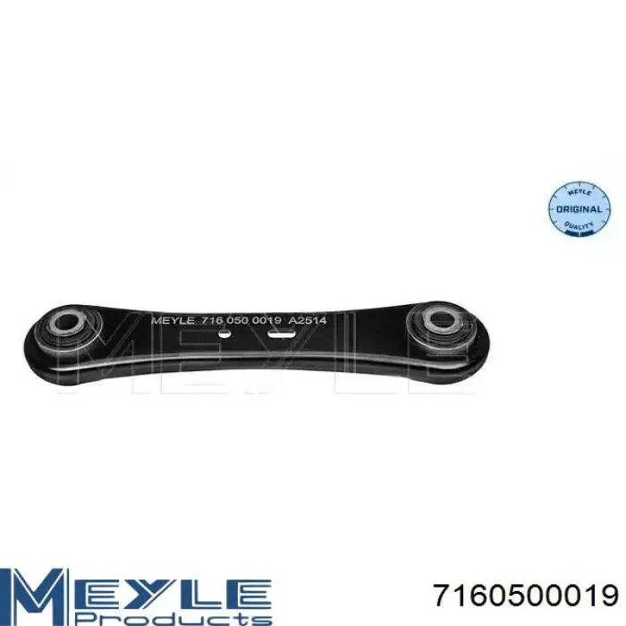 Braço oscilante inferior esquerdo de suspensão traseira/direita Meyle 7160500019 preço, a partir de 26,23 USD