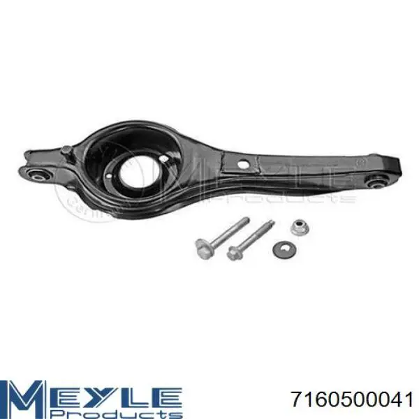 Compre 7160500041 Meyle Braço oscilante inferior esquerdo de suspensão traseira/direita