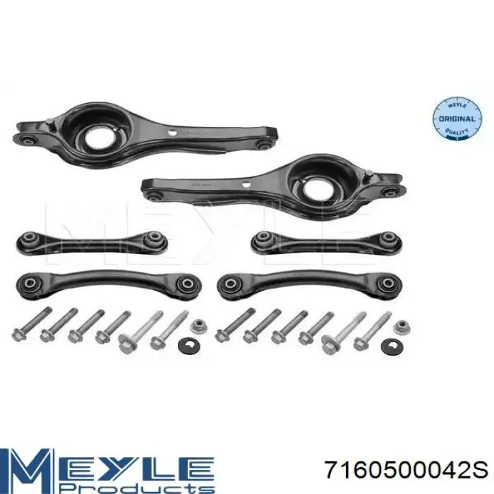 Kit de braços oscilantes de suspensão traseira Meyle 7160500042S preço, a partir de 247,60 USD
