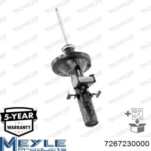 Compre 7267230000 Meyle Amortecedor traseiro