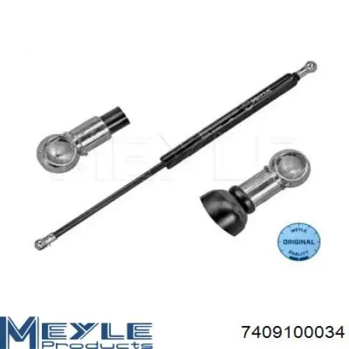 Amortecedor de tampa de porta-malas (de 3ª/5ª porta traseira) Meyle 7409100034 preço, a partir de 32,37 USD