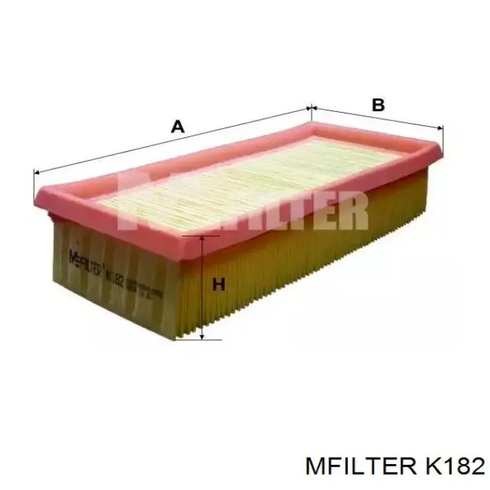 Filtro de ar Mfilter K182 preço, a partir de 6,75 USD