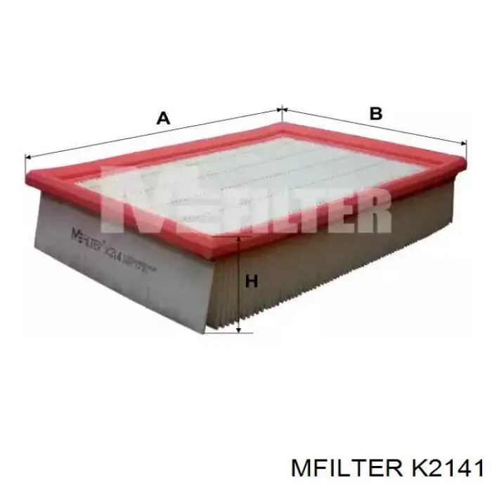 K2141 Mfilter Filtro de ar