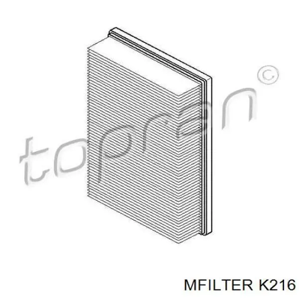 Compre K216 Mfilter Filtro de ar