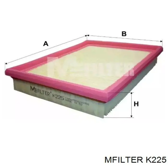 Filtro de ar Mfilter K225 preço, a partir de 5,11 USD