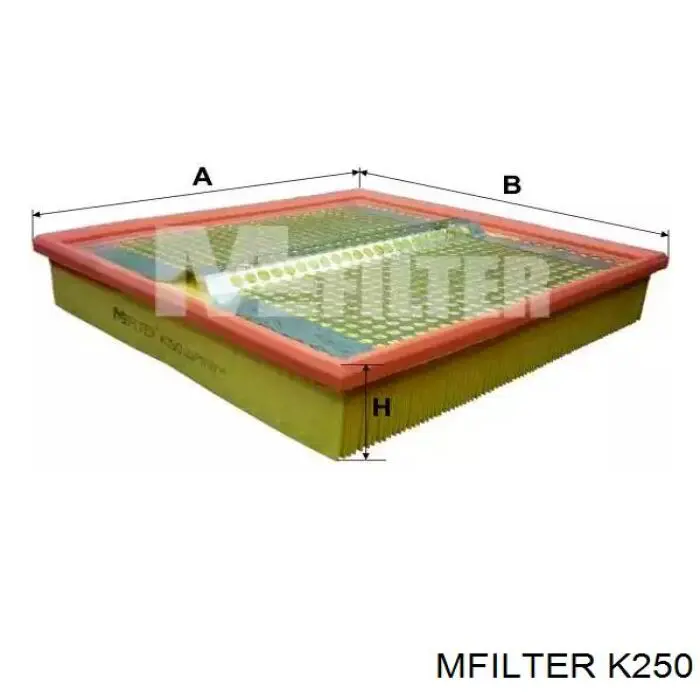Filtro de ar Mfilter K250 preço, a partir de 15,98 USD