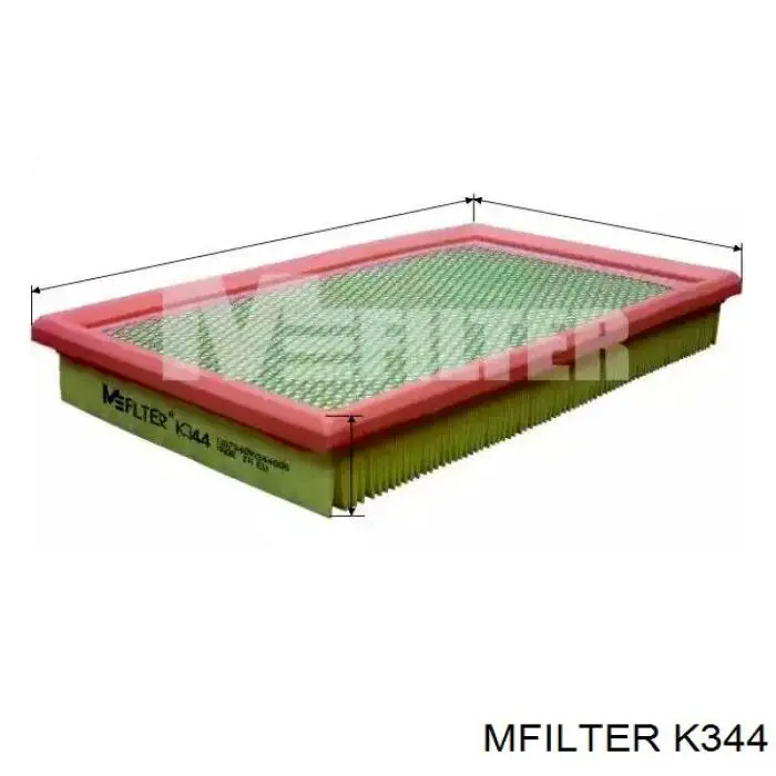 Filtro de ar Mfilter K344 preço, a partir de 7,27 USD