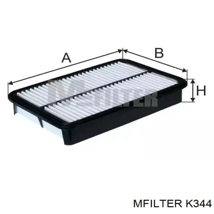Compre K344 Mfilter Filtro de ar