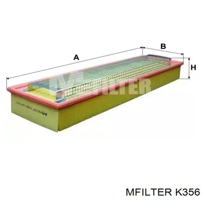 Filtro de ar Mfilter K356 preço, a partir de 20,93 USD
