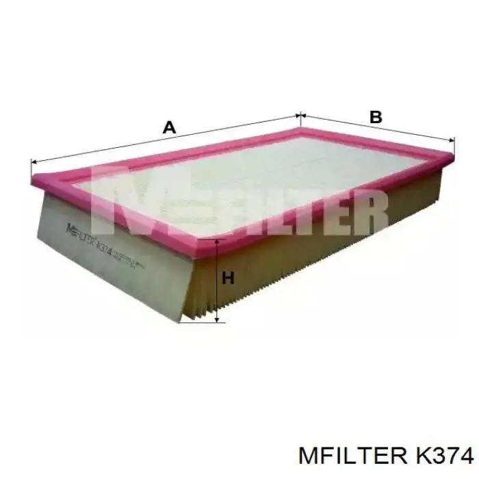 Filtro de ar Mfilter K374 preço, a partir de 9,98 USD