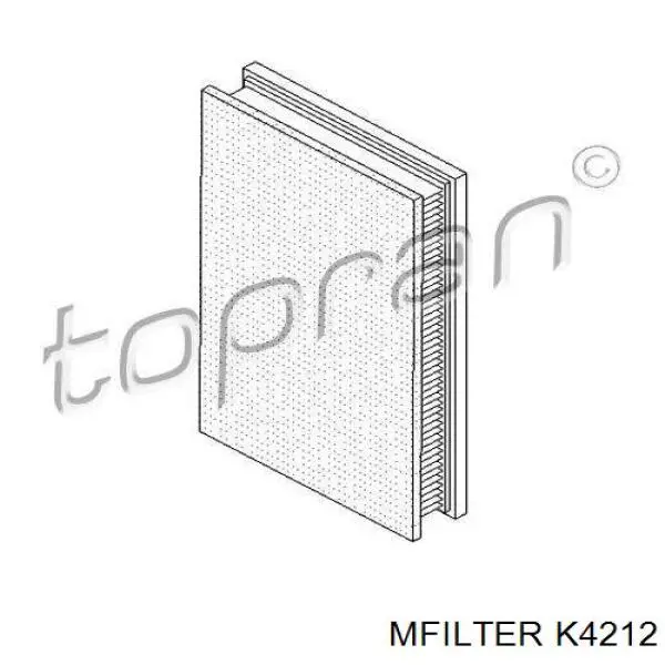 Compre K4212 Mfilter Filtro de ar