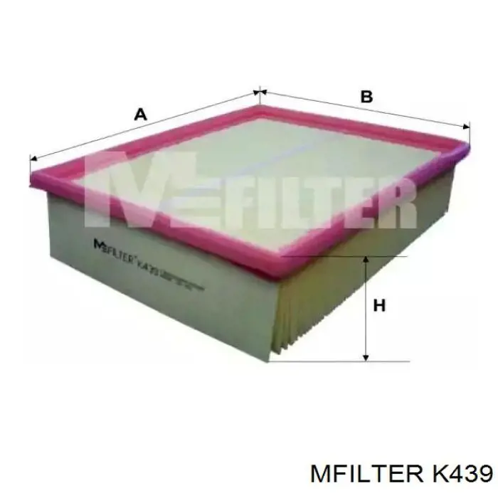 Filtro de ar Mfilter K439 preço, a partir de 10,85 USD