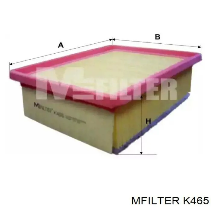 Filtro de ar Mfilter K465 preço, a partir de 7,41 USD