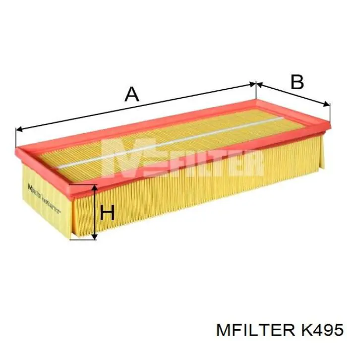 Compre K495 Mfilter Filtro de ar