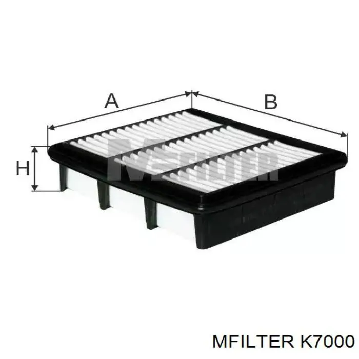 K7000 Mfilter Filtro de ar