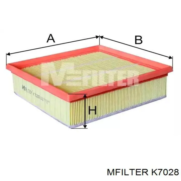 Filtro de ar Mfilter K7028 preço, a partir de 9,45 USD