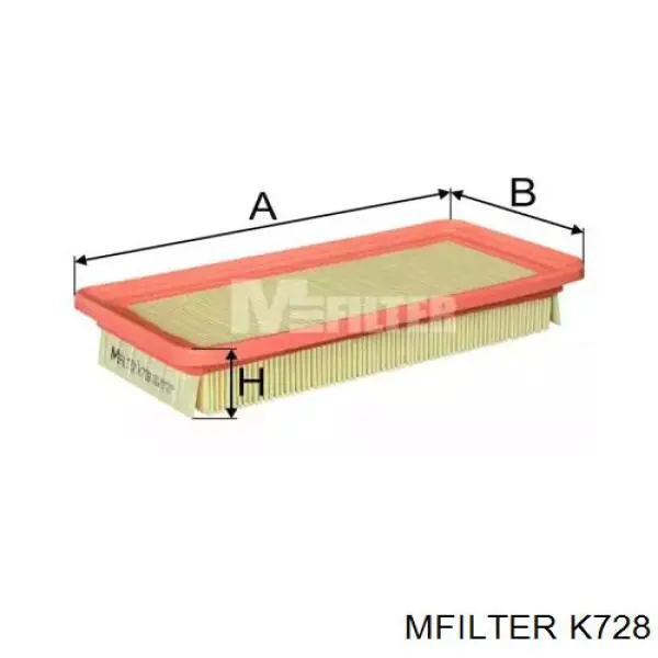 Filtro de ar Mfilter K728 preço, a partir de 7,11 USD