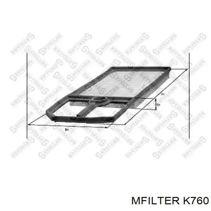 Compre K760 Mfilter Filtro de ar