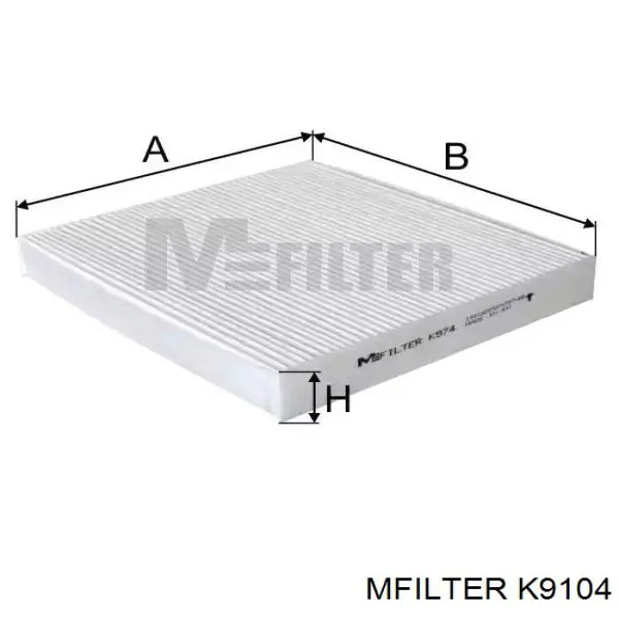 Filtro de salão Mfilter K9104 preço, a partir de 5,99 USD