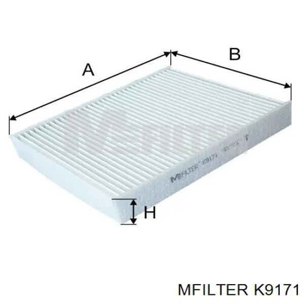 K9171 Mfilter Filtro de salão