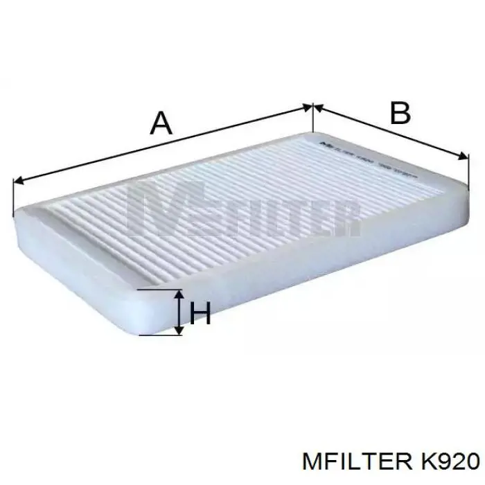 K920 Mfilter Filtro de salão