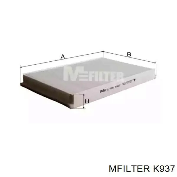 Filtro de salão Mfilter K937 preço, a partir de 12,72 USD