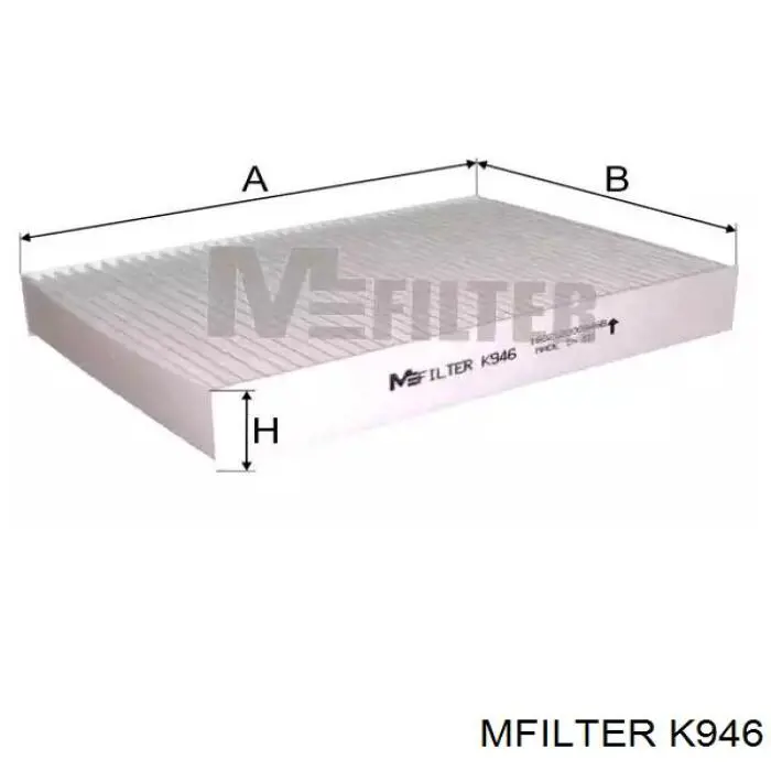 K946 Mfilter Filtro de salão