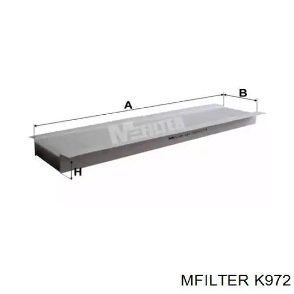 K972 Mfilter Filtro de salão