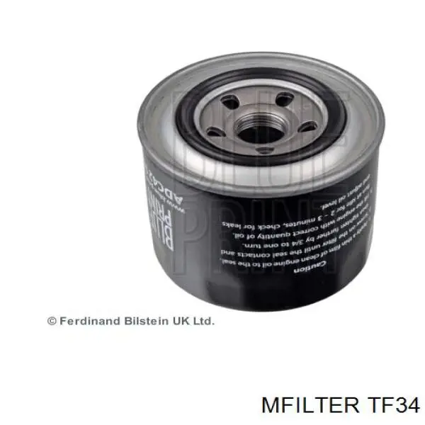 Filtro de óleo Mfilter TF34 preço, a partir de 5,87 USD