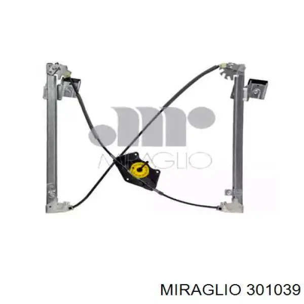 301039 Miraglio Mecanismo de acionamento de vidro da porta dianteira direita